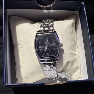 Invicta Silver and Black Women's Watch